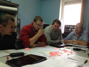 Фотография с тренинга по бережливому управлению и 6 сигм (lean 6 sigma) Группы компаний 