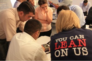 Фотография с тренинга по бережливому управлению и 6 сигм (lean 6 sigma) Группы компаний 